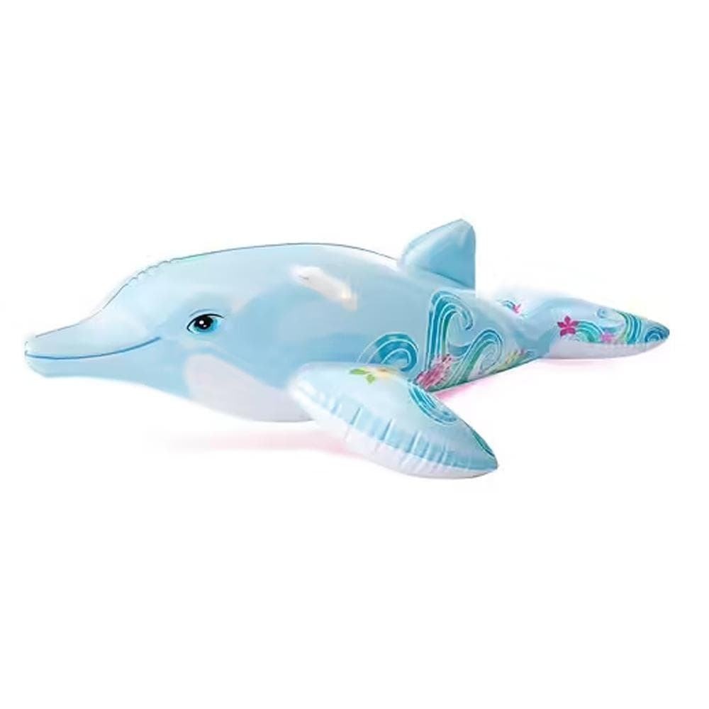 Bouée dauphin gonflable Intex Dauphin A Chevauche 1.75x0.66m 2