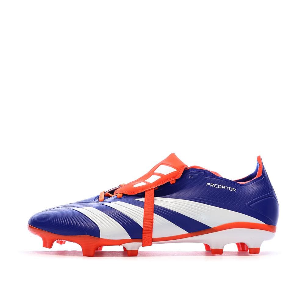 Chaussures de football Bleu/Orange Homme Adidas Predator League 1
