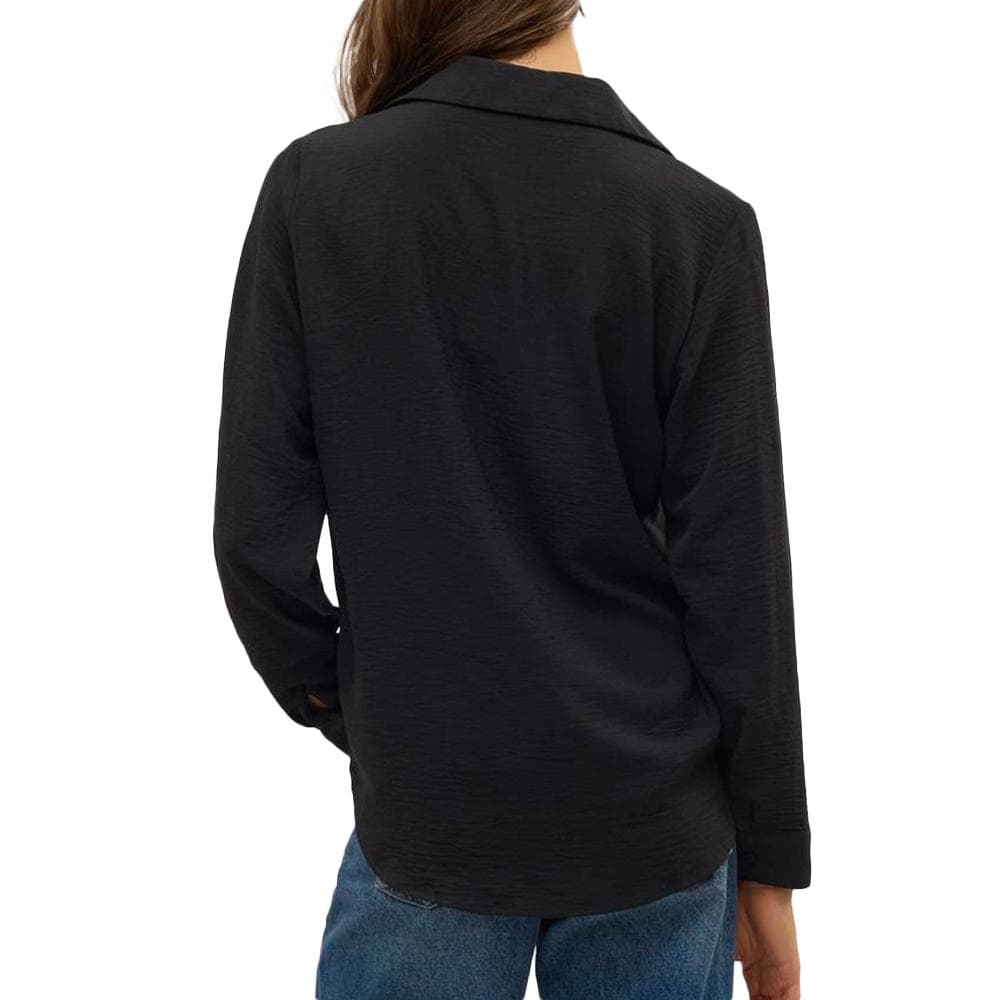 Blouse Noire Femme Vero Moda Malva 2