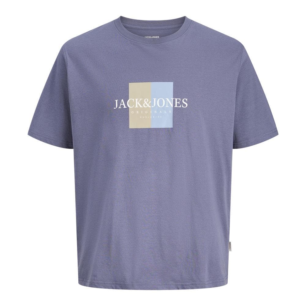 T-Shirt Violet Homme Jack & Jones Frederiksberg 1