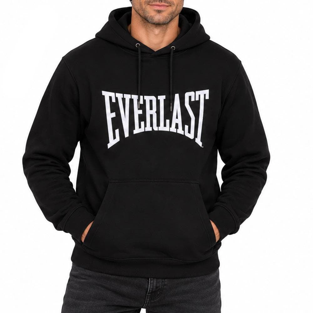 Sweat à Capuche Noir Homme Everlast EL022 1