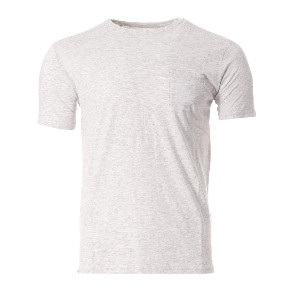 T-shirt Blanc Chiné Homme RMS26 1071 1