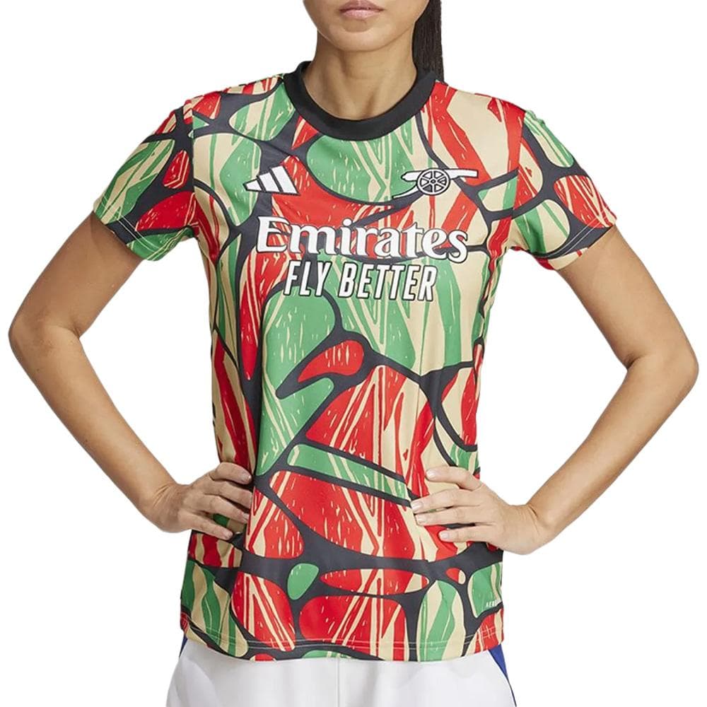 ARSENAL Maillot d'échauffement Rouge/Vert Adidas 1