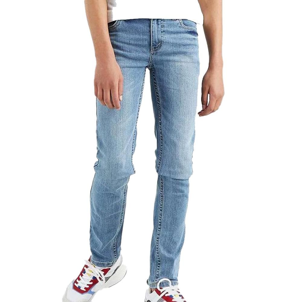 Jean Skinny Bleu Délavé Garçon Levi's Original 510 1