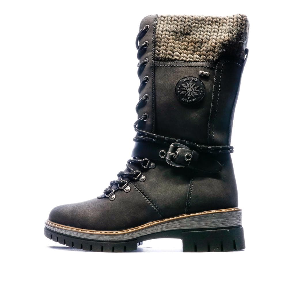 Bottes Gris Anthracite Femme Relife Grivione 1