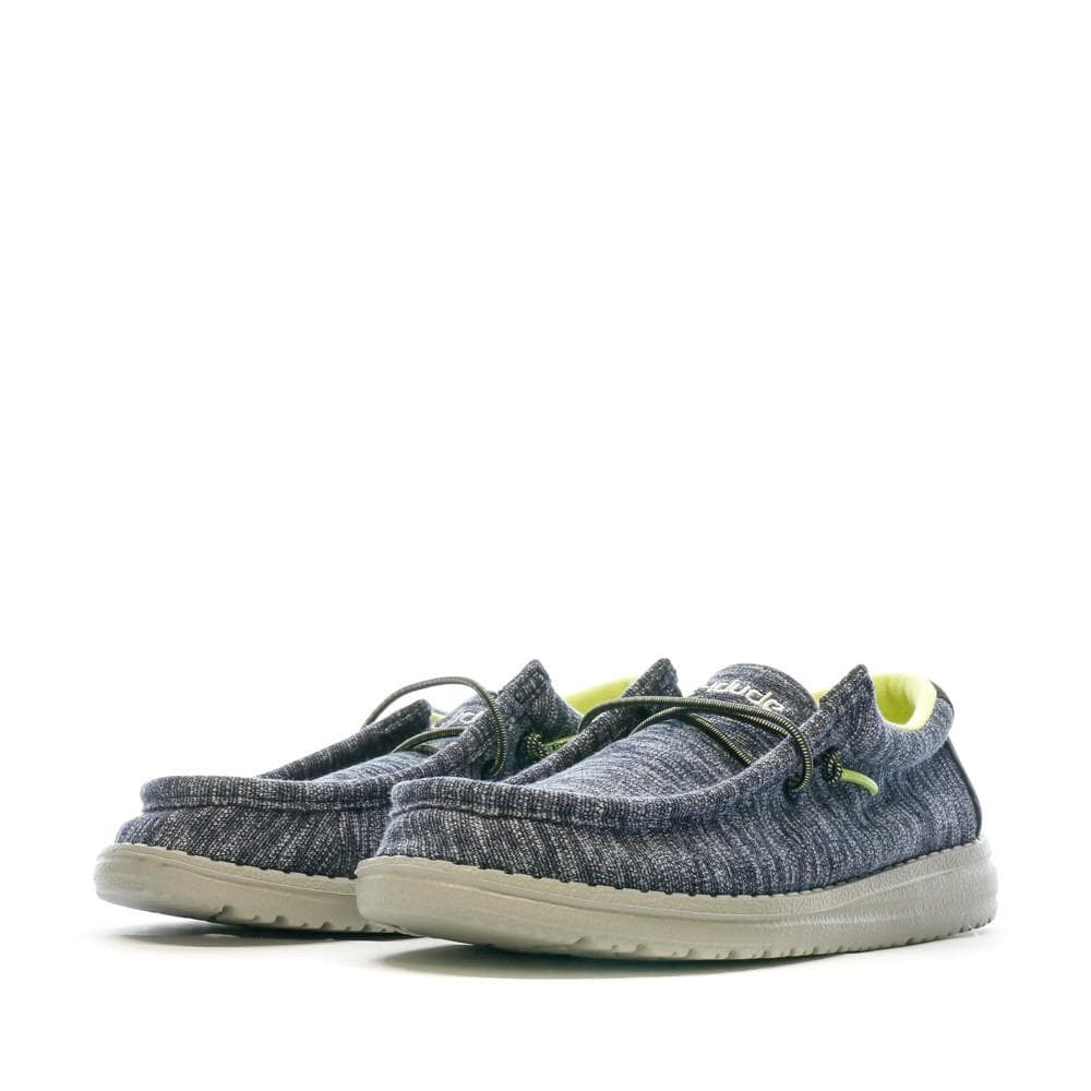 Chaussures Marine/Grise Garçon Hey Dude Wally Youth 6