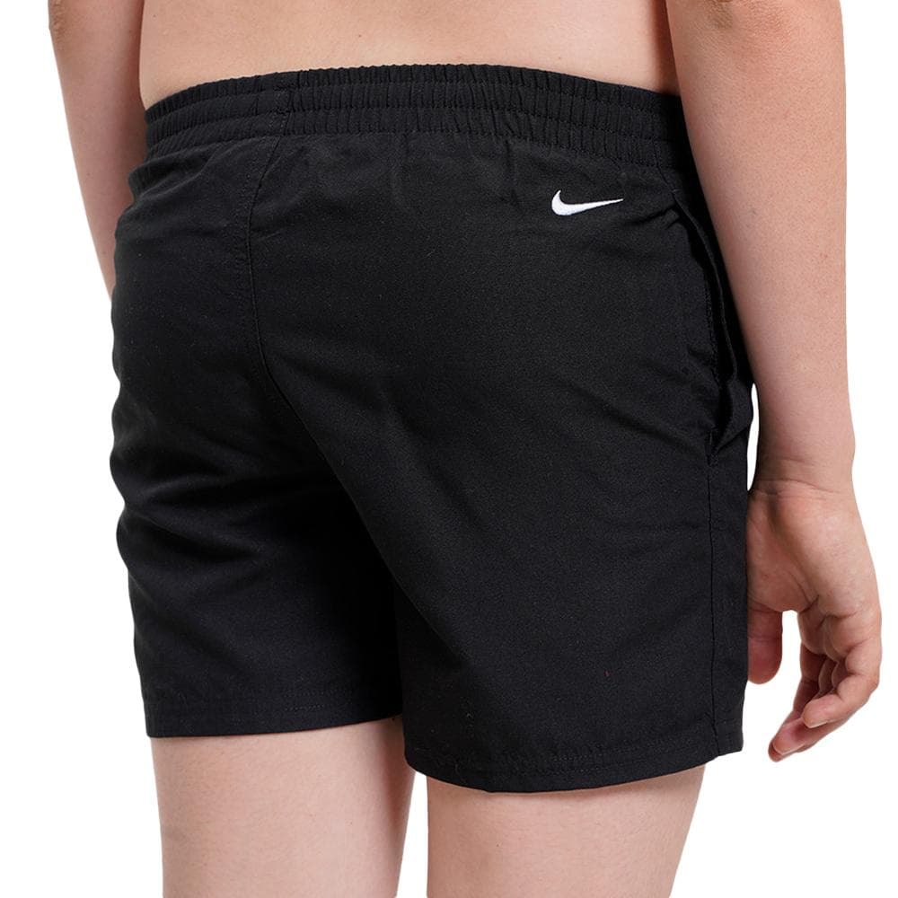 Short de bain Noir/Blanc Garçon Nike 4 Volley 2