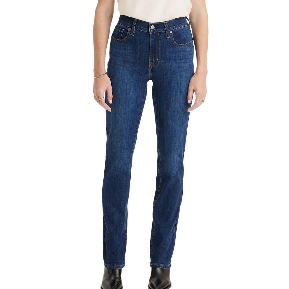 Jean Slim Bleu Brut Femme Levi's 724 High-Rise 1