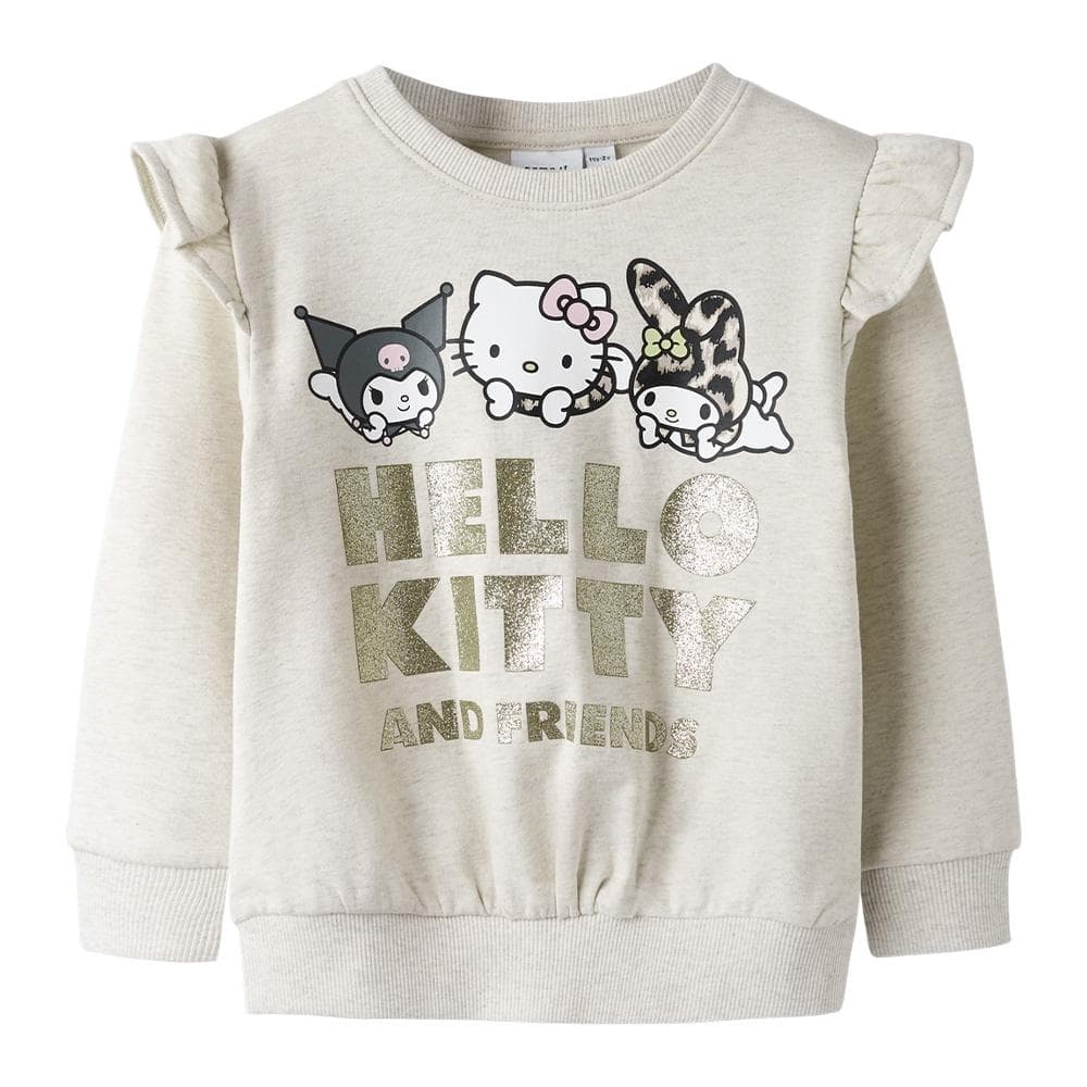 Sweat Beige Fille Name it Fask 1