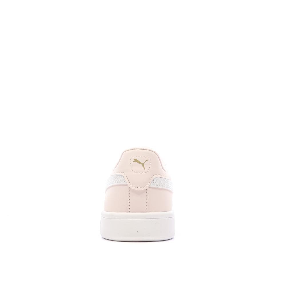Baskets Rose/Blanc Femme Puma Smash 3