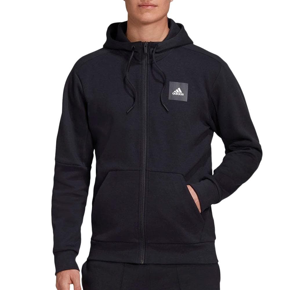 Veste Zippée Noire Femme Adidas Mhs 1