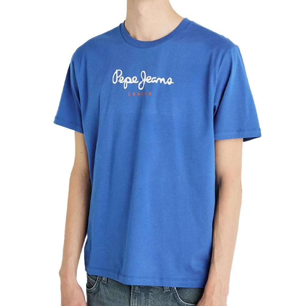 T-shirt Bleu Homme Pepe jeans Eggo 56S 1