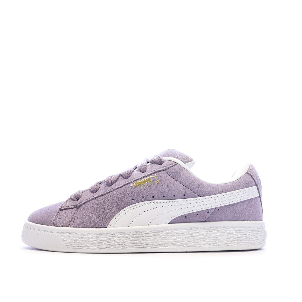Baskets Violettes Fille Puma Suede Xl 1