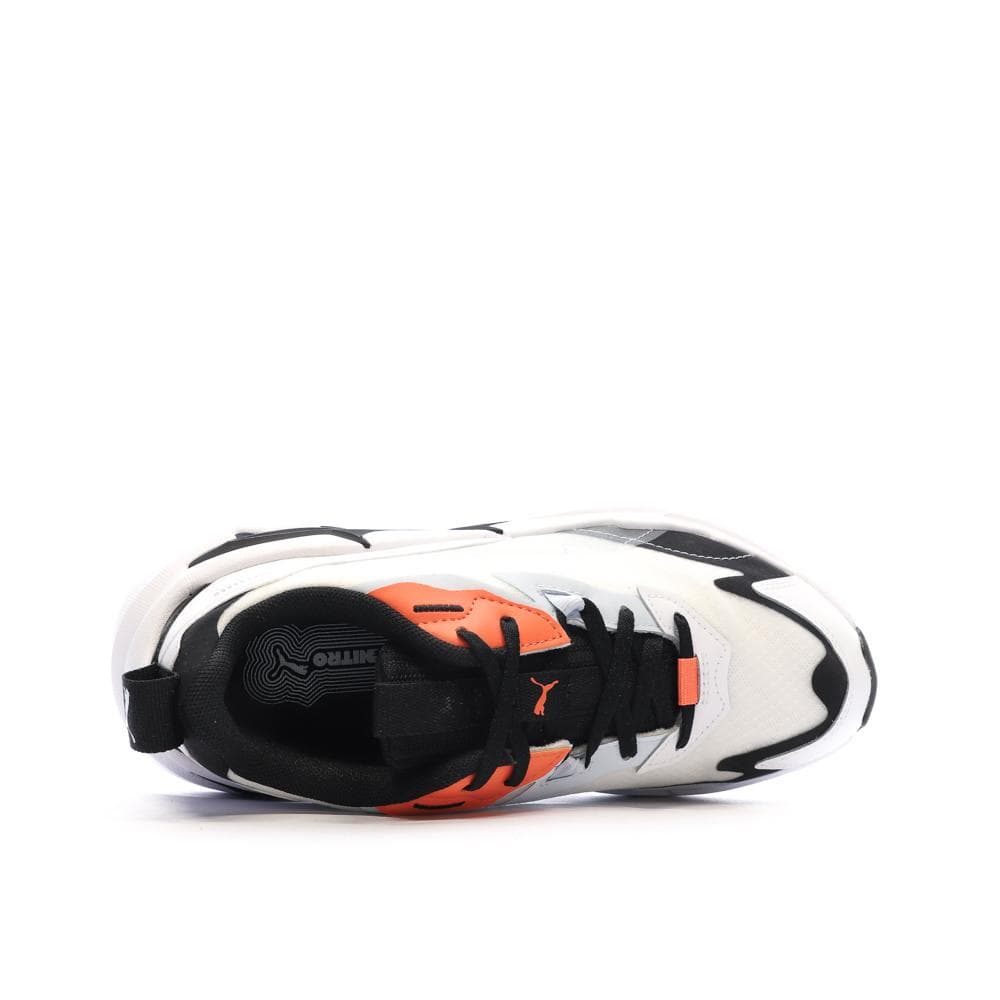 Baskets Blanches/Noires Femme Puma Spina 4