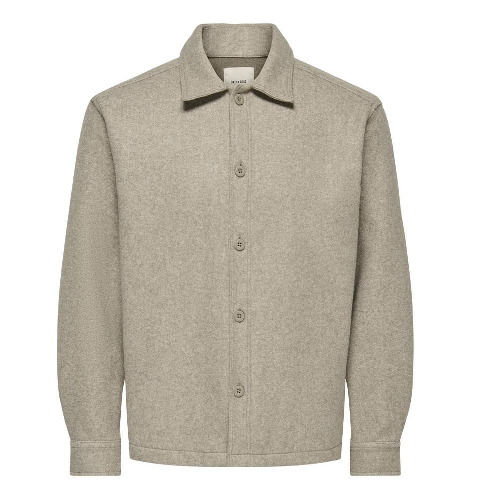 Chemise Beige Homme Only & Sons Stavi Ash 1
