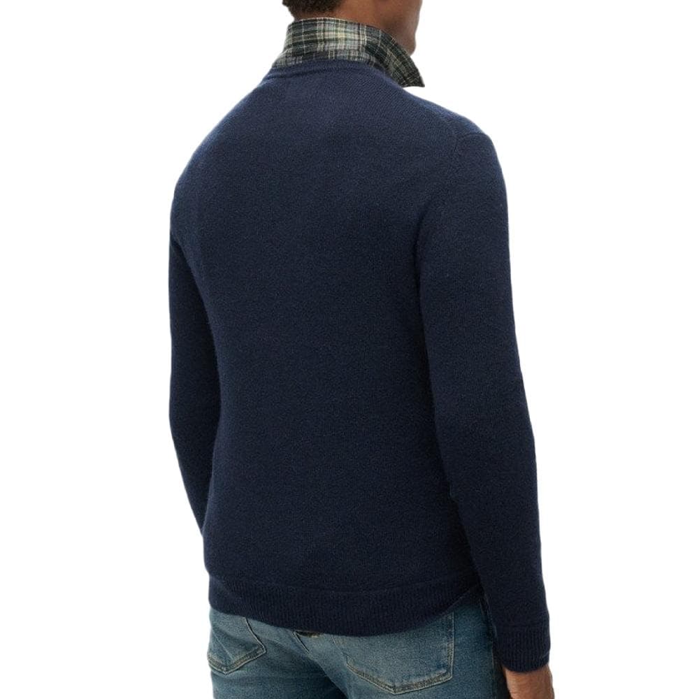 Pull Marine Homme Superdry Essential Slim Fit Crew Jumper 2