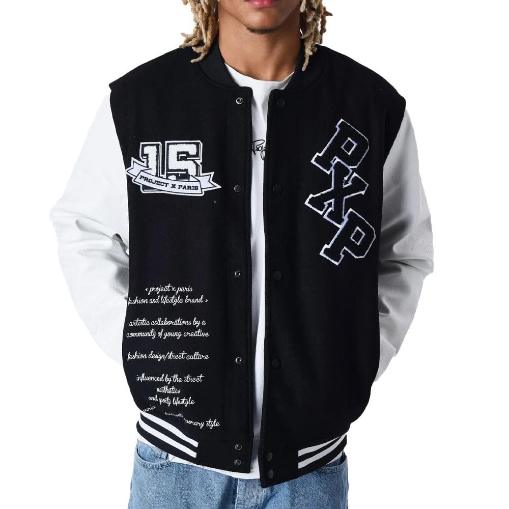 Veste Blanche/Noire Homme Project X Paris 2230109 1