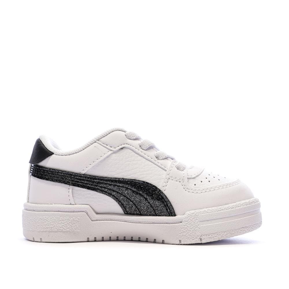 Baskets Blanche/Noir Fille Puma Ca Pro Jewel 2