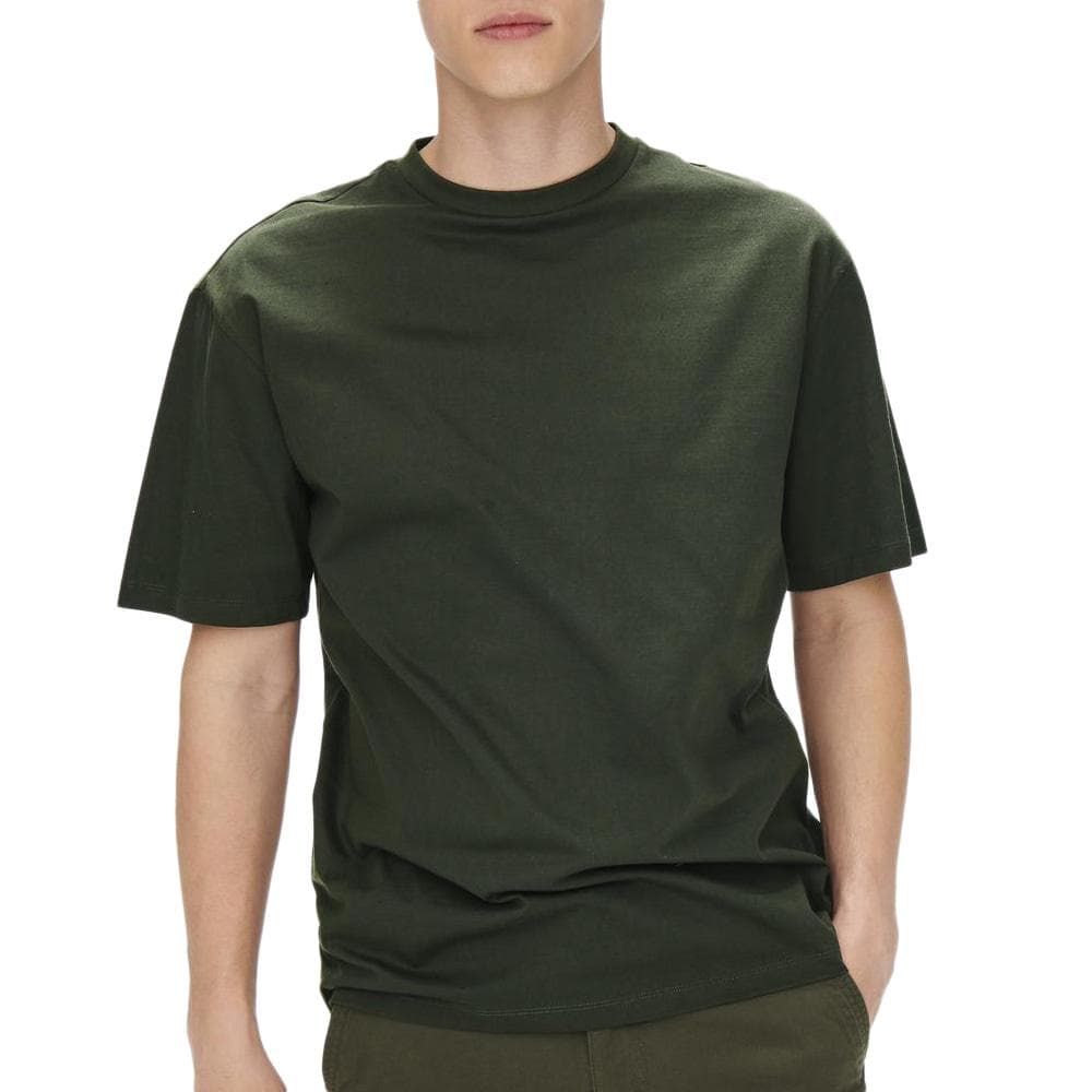 T-shirt Kaki Homme Only & Sons Onsfred Life 1