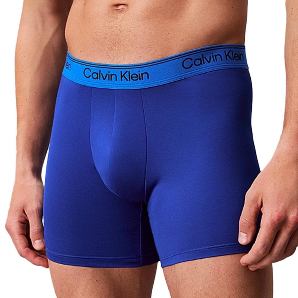 X3 Boxers Bleu/Marine Homme Calvin Klein Jeans Boxer Brief 2