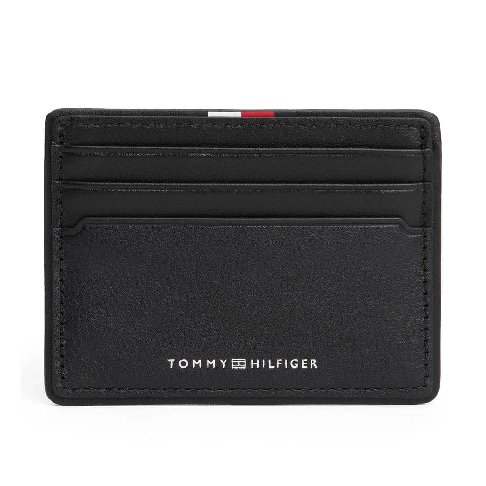 Porte Cartes Noir Homme Tommy Hilfiger Corp Holder 1