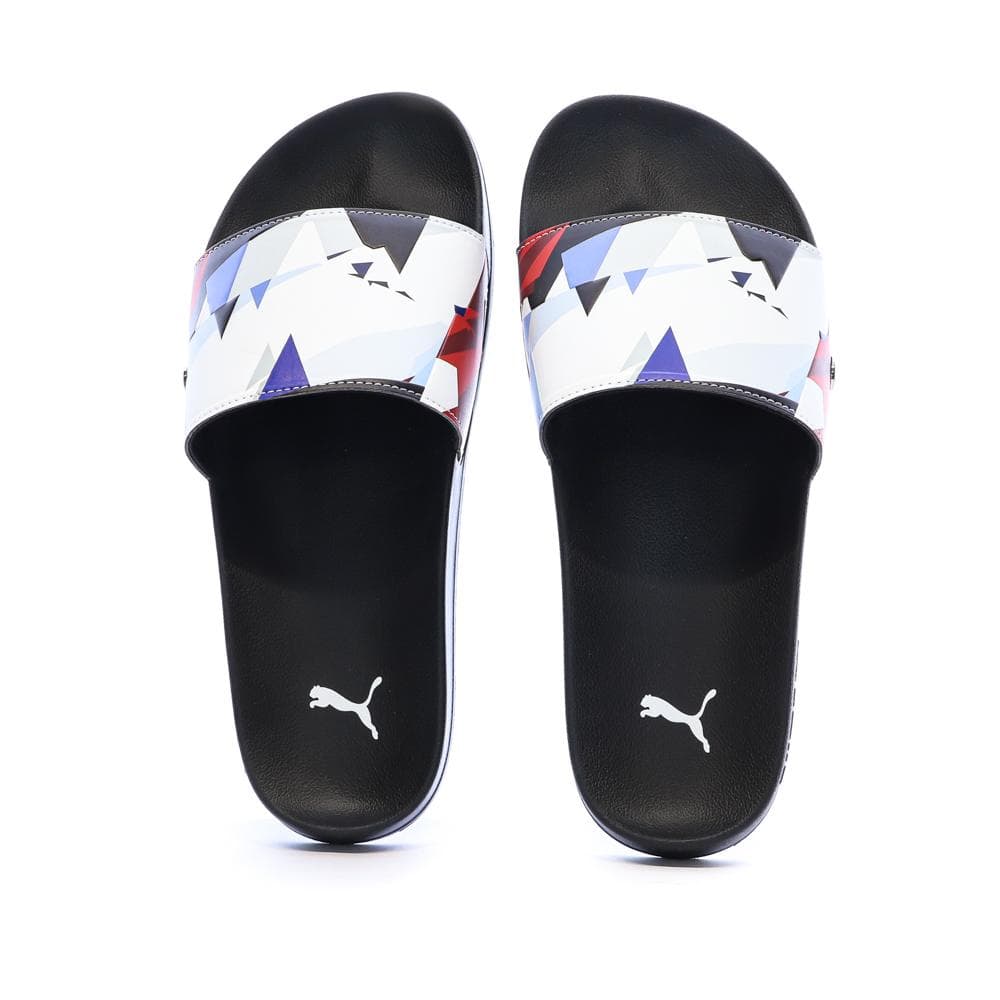 Claquettes Blanches/Noires Homme Puma 308368 3