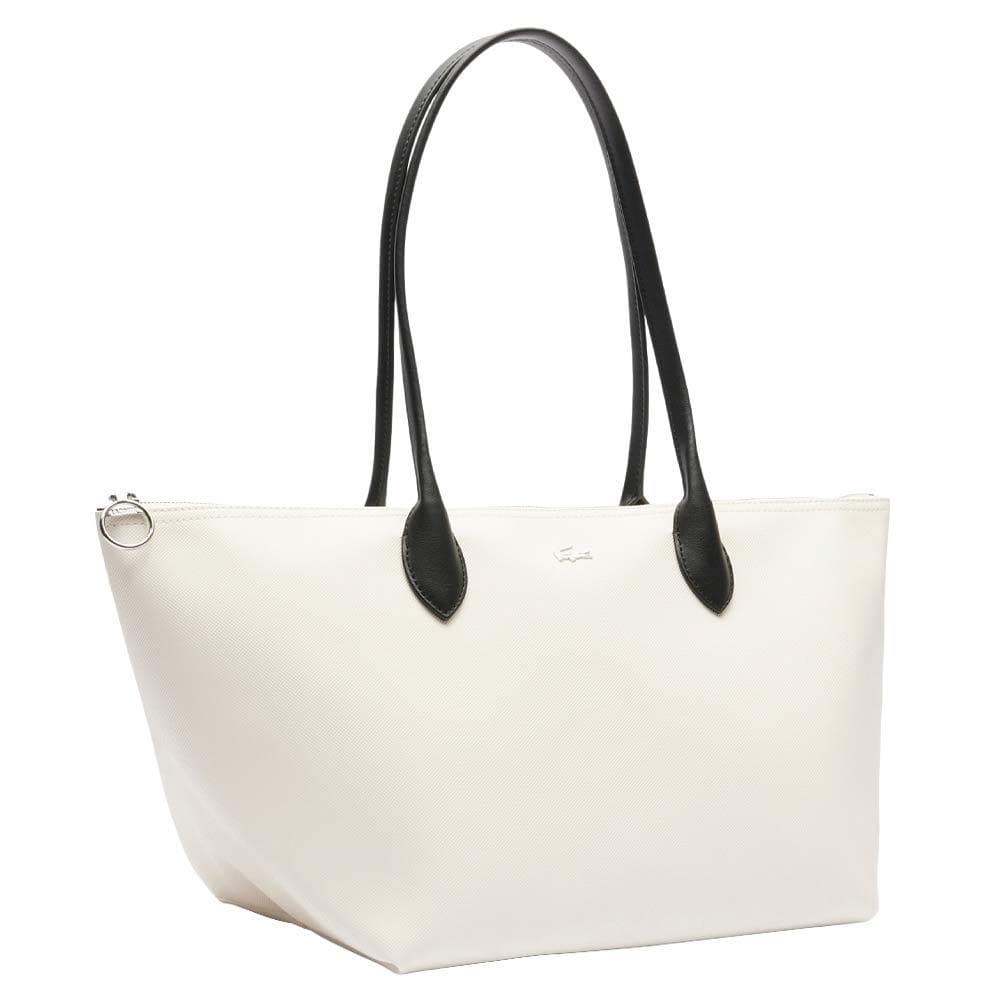 Sac Blanc Femme Lacoste Cabas 3