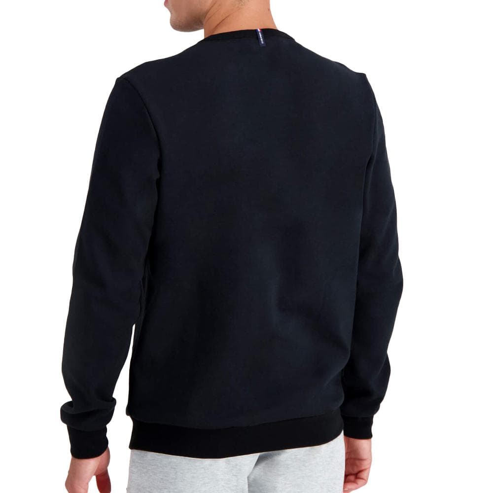 Sweat Noir Homme Le Coq Sportif Crew 2