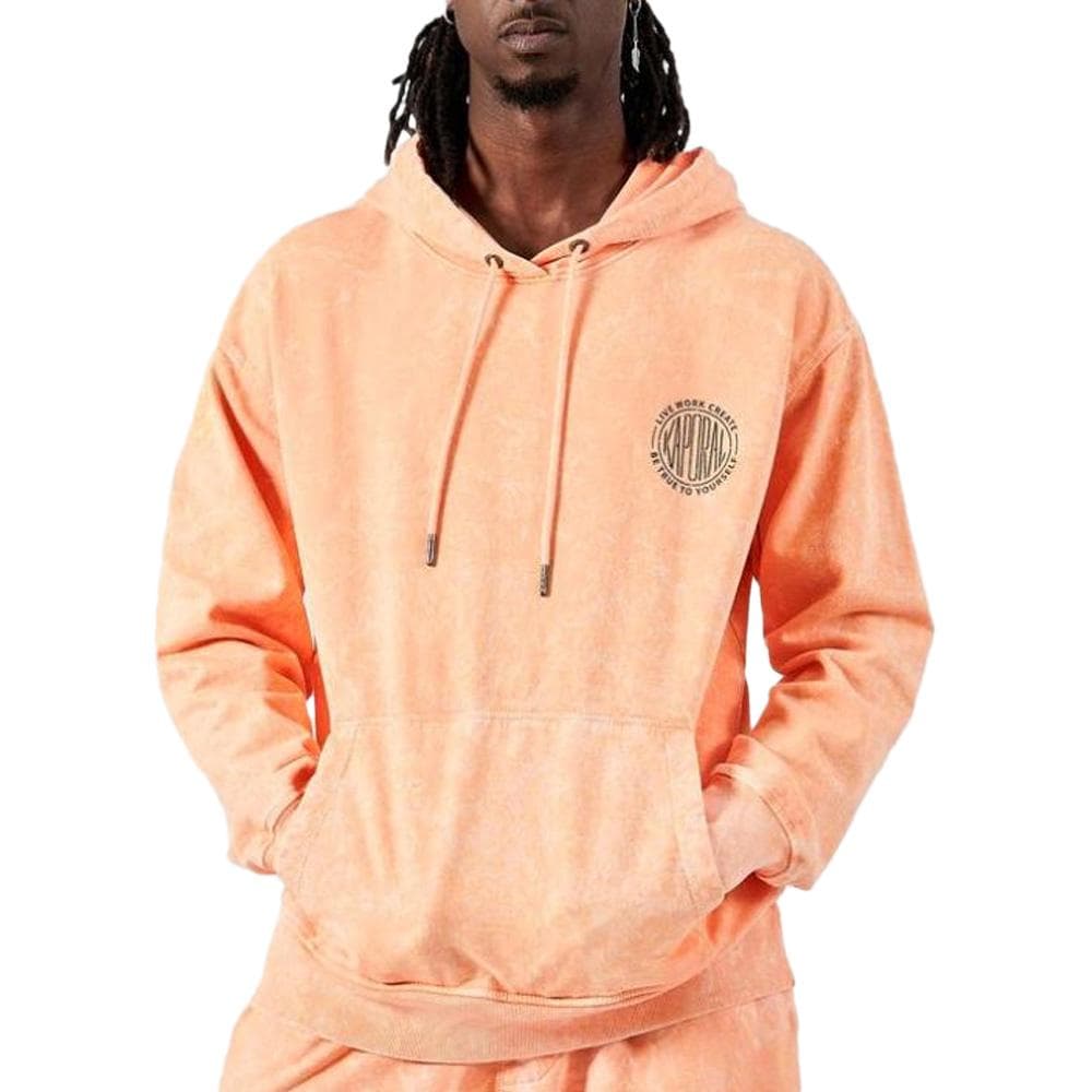 Sweat à Capuche Orange Homme Kaporal BLAST 1