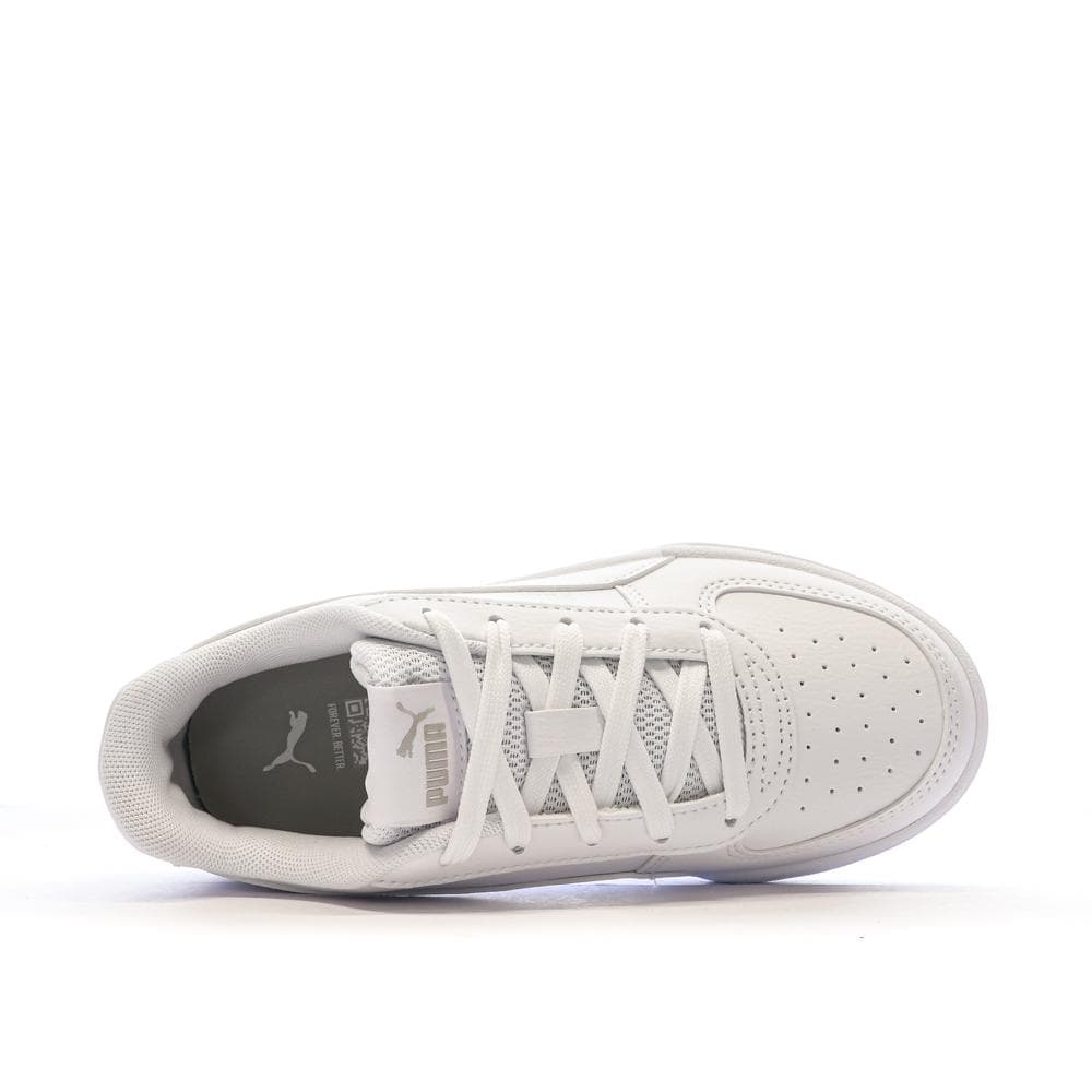 Baskets Blanches Garçon/Fille Puma Caven 4