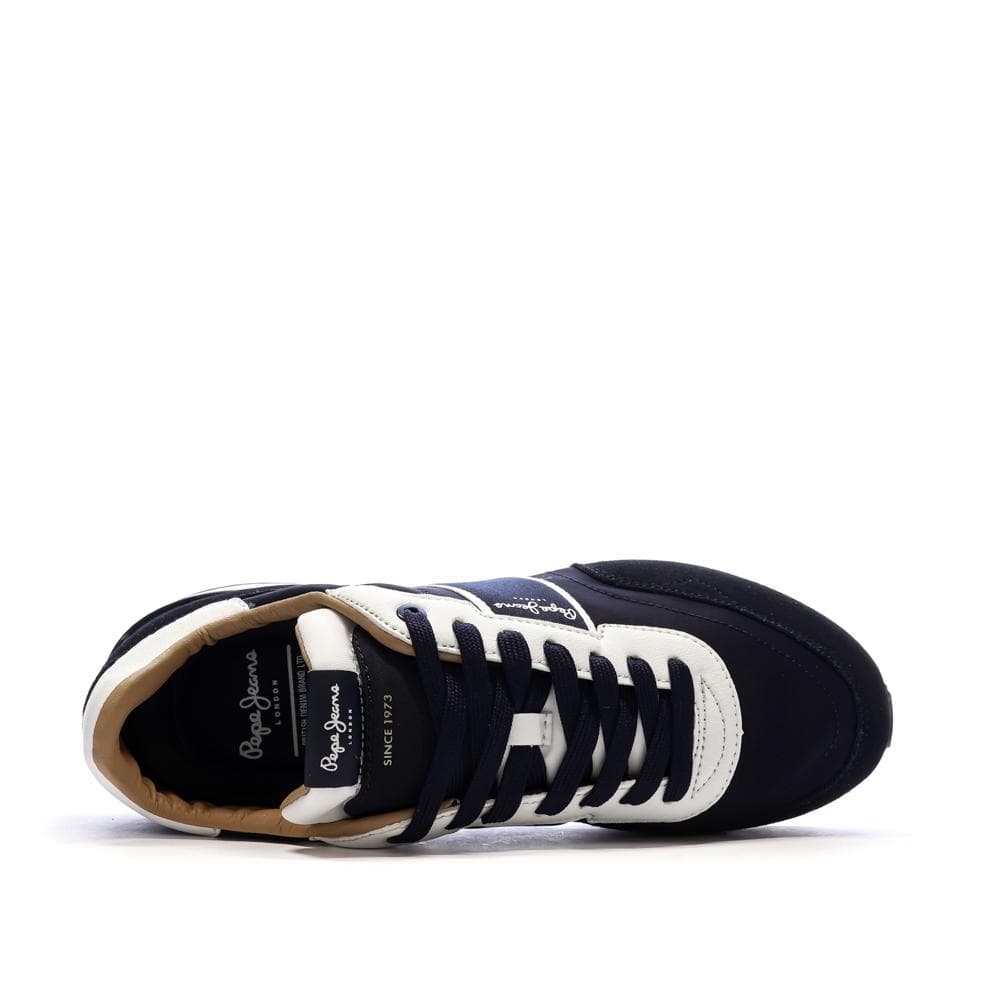 Baskets Blanches/Marines Homme Pepe jeans Buster 4