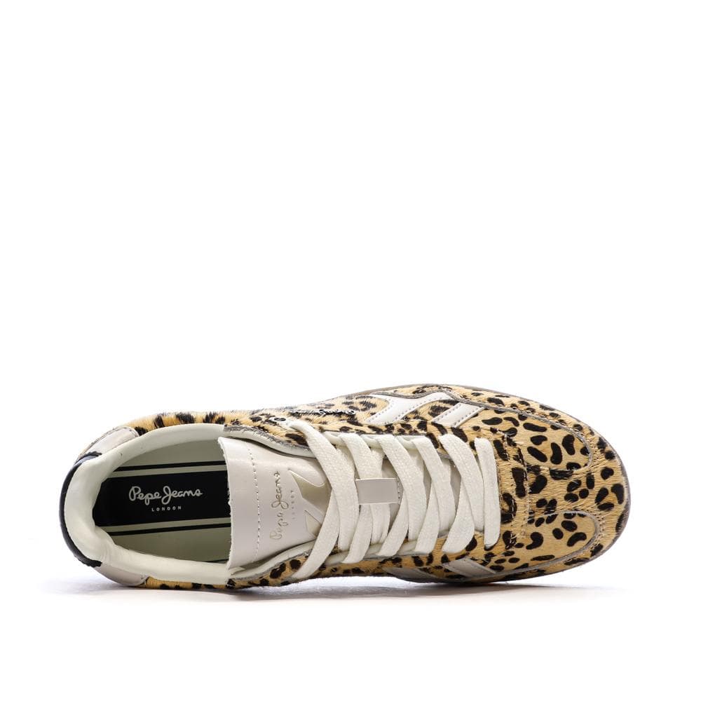 Baskets Beige/Noir Femme Pepe jeans Ball 4