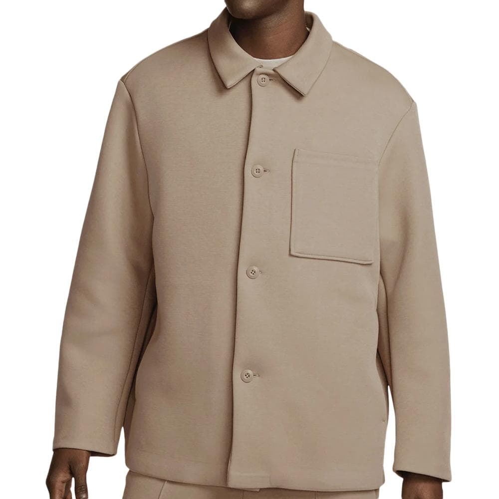 Veste Beige Homme Nike Reimagine Shacket 1