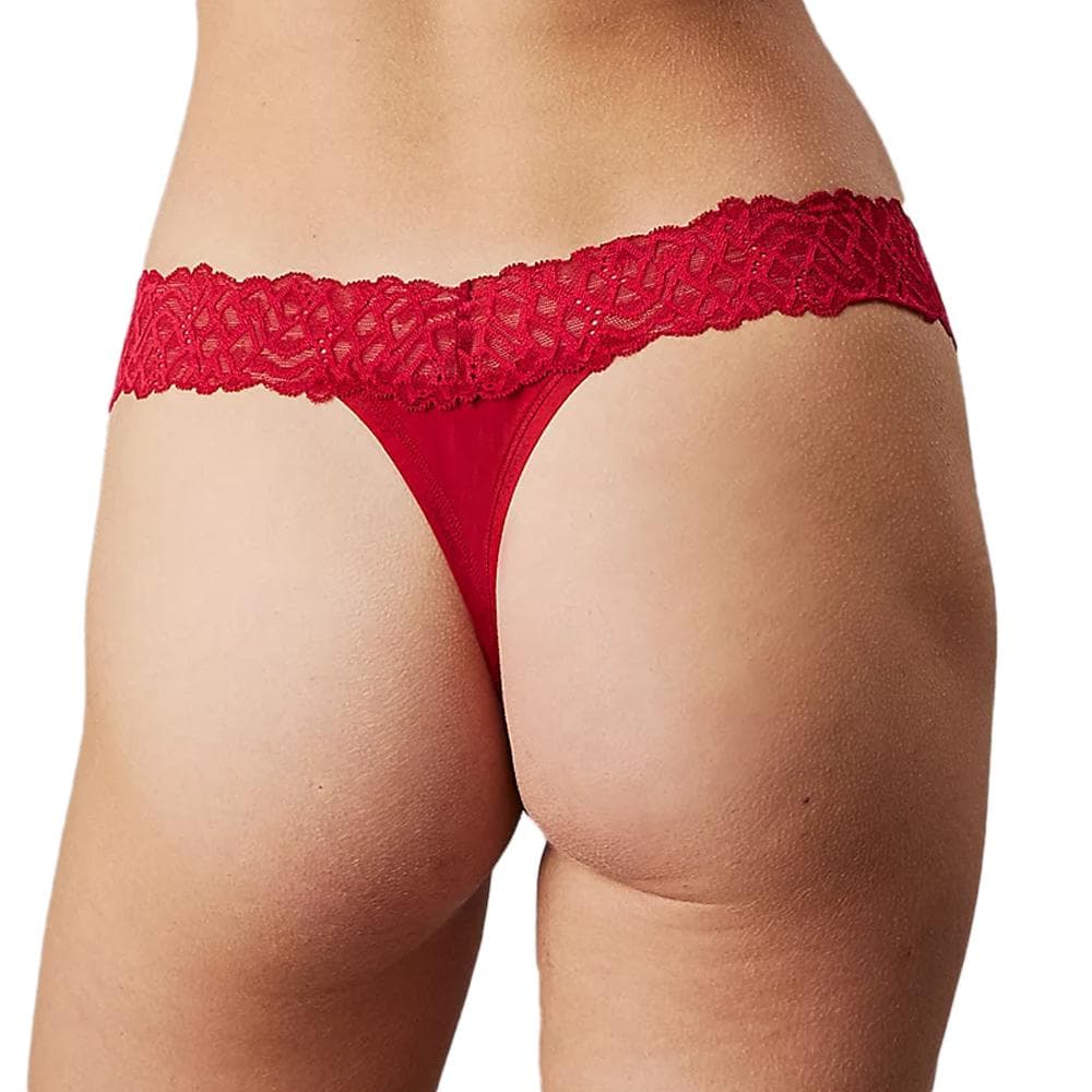 String Rouge Femme Calvin Klein Jeans Thong 2