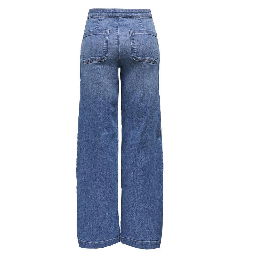 Jean Loose Bleu Moyen Femme Bleu Only Mollie 3