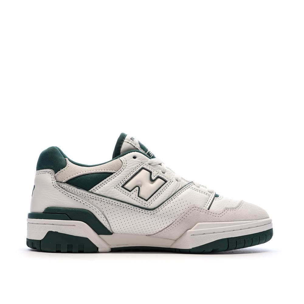 Baskets Blanches/Vertes Homme New Balance BB550 2