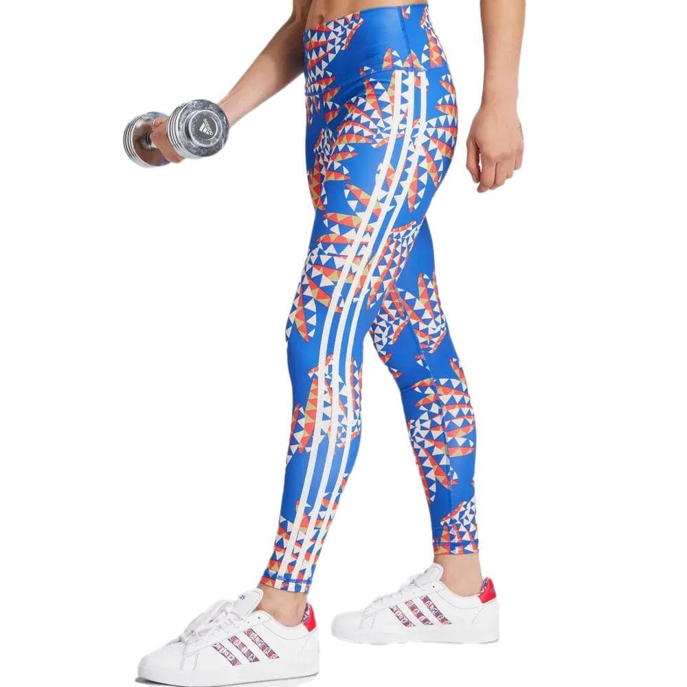 Legging Bleu Femme Adidas Farm 1
