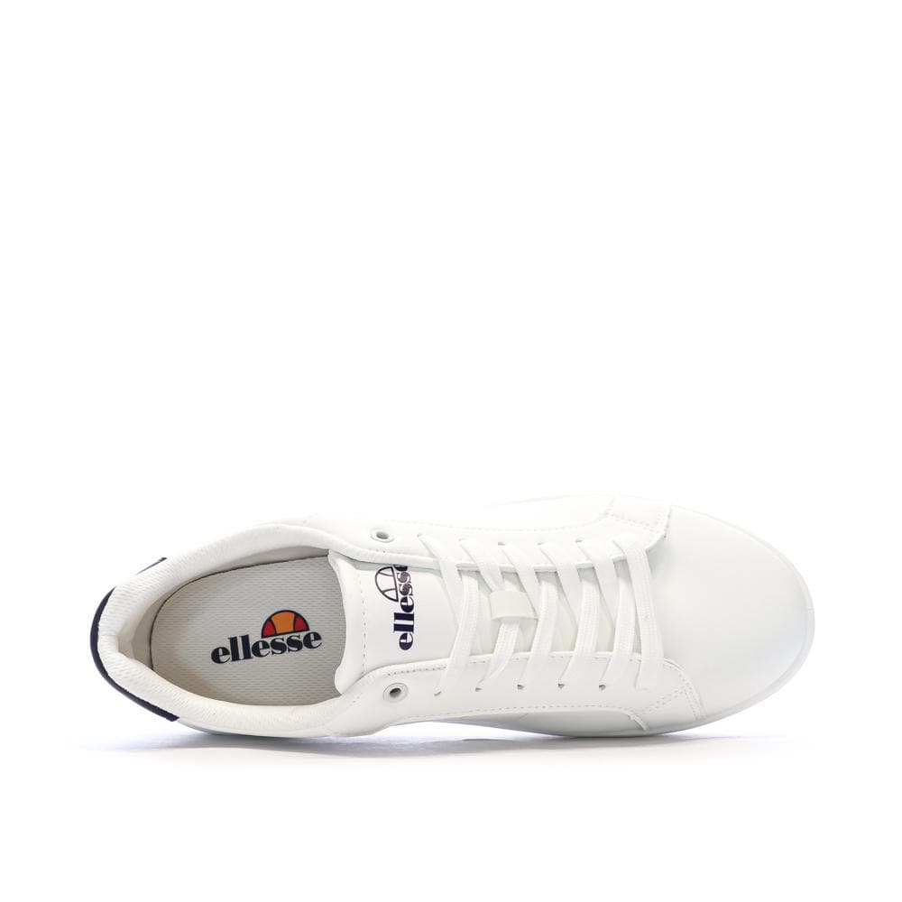 Baskets Blanc/Marine Homme Ellesse Frizzy 4