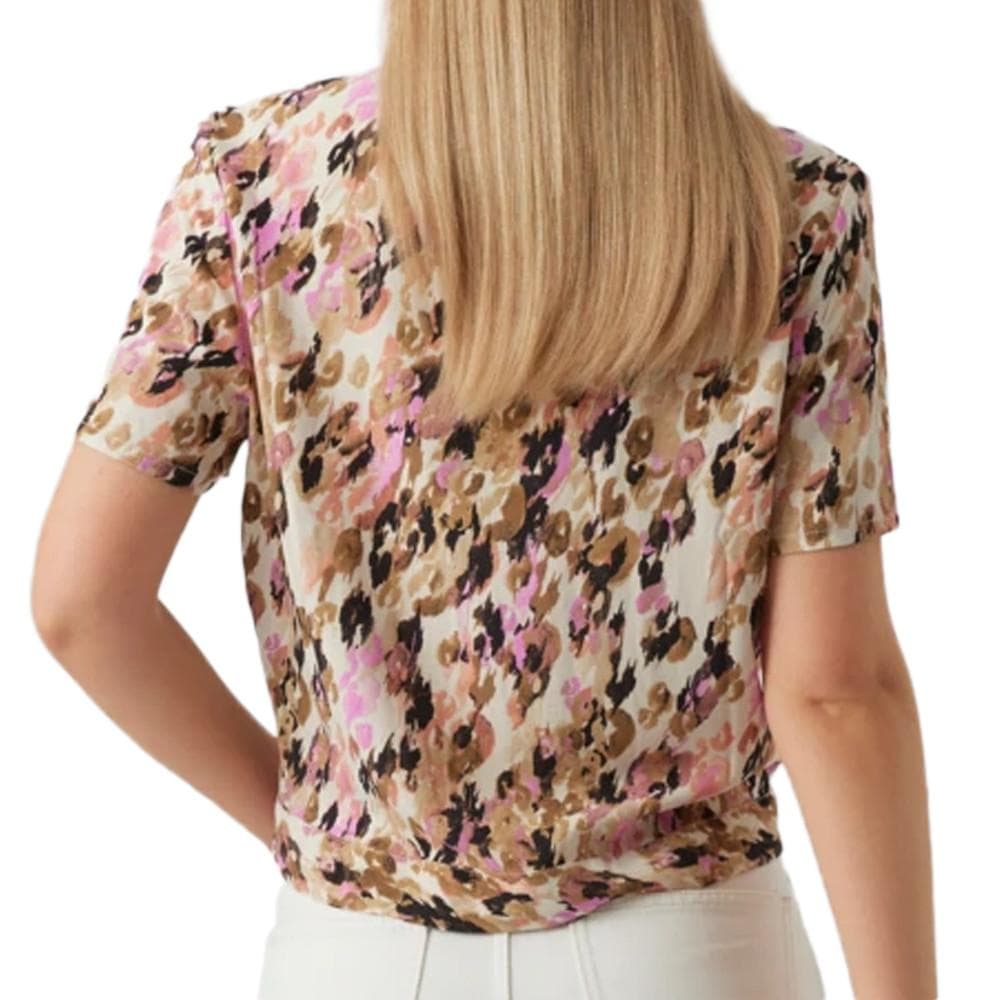 Top Imprimé Beige Femme Vero Moda Measy 2