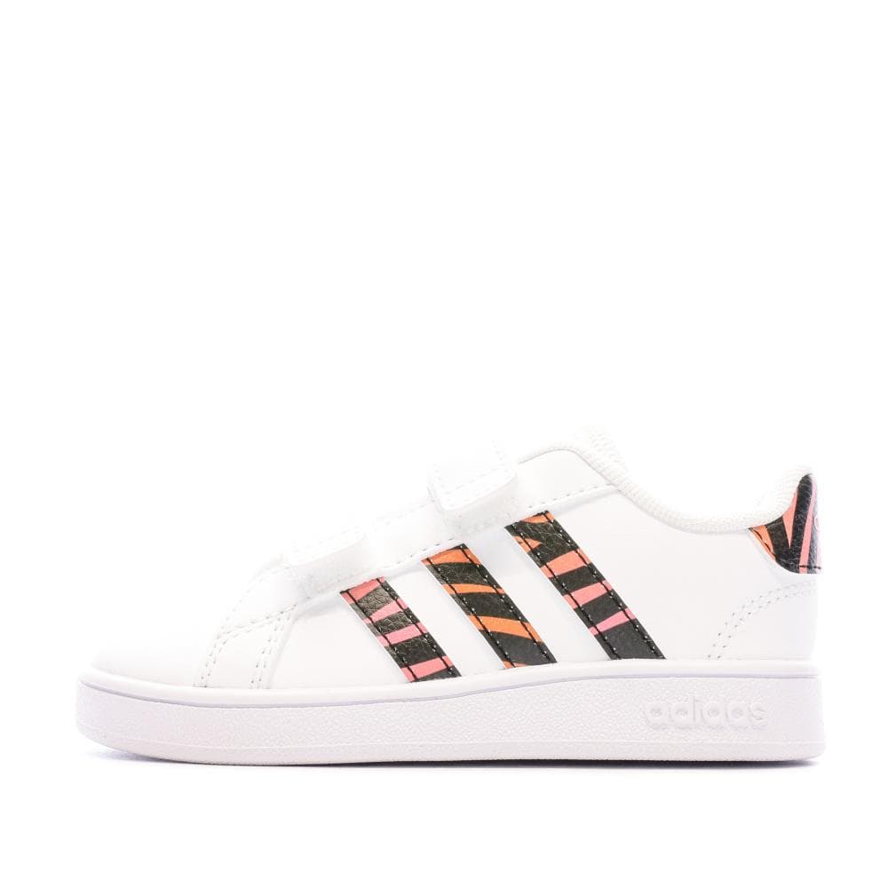 Baskets Blanche Garçon Adidas Grand Court Cf I 1