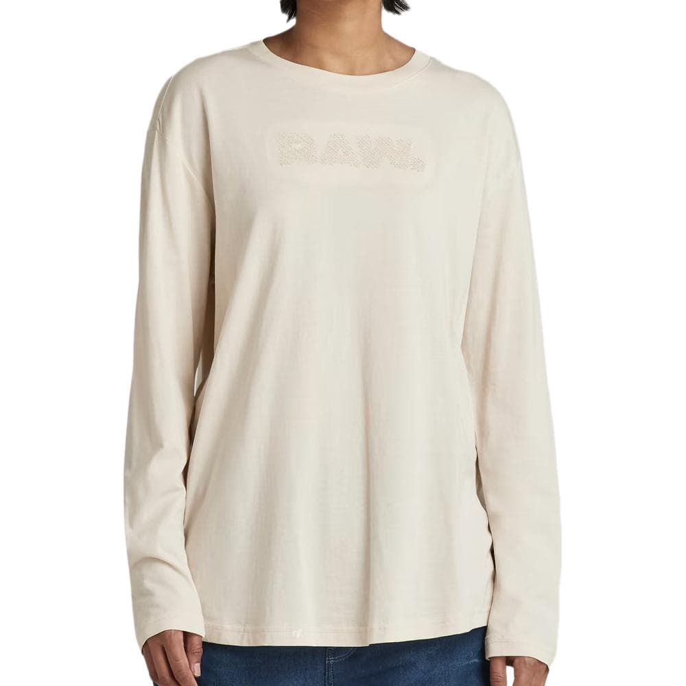 T-shirt Écru Femme Lash G-Star Raw D22036 1