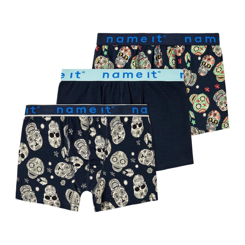 x3 Boxers Noir/Jaune Garçon Name it Sapphire 2