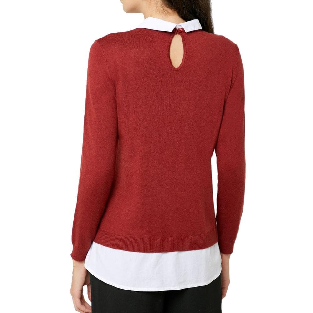 Pull Bordeaux Femme Jacqueline de Yong Tara 2