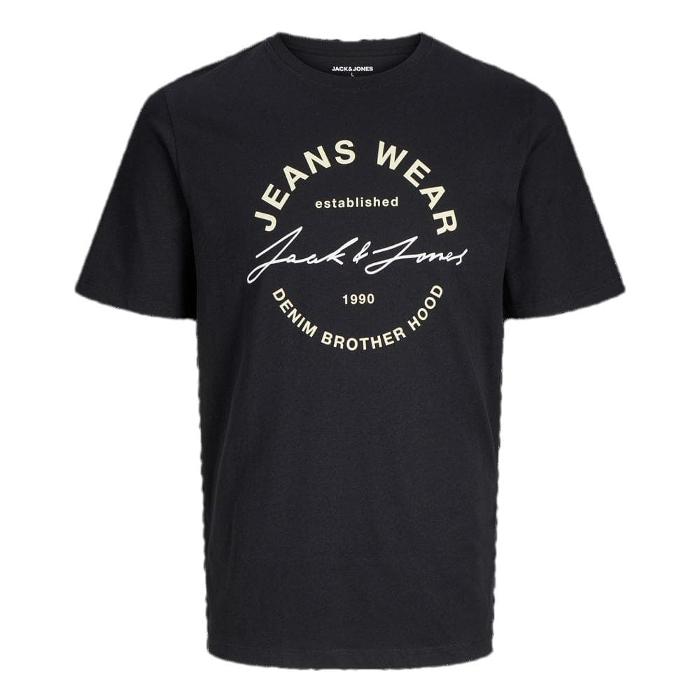 T-shirt Noir Garçon Jack & Jones 12264213 1