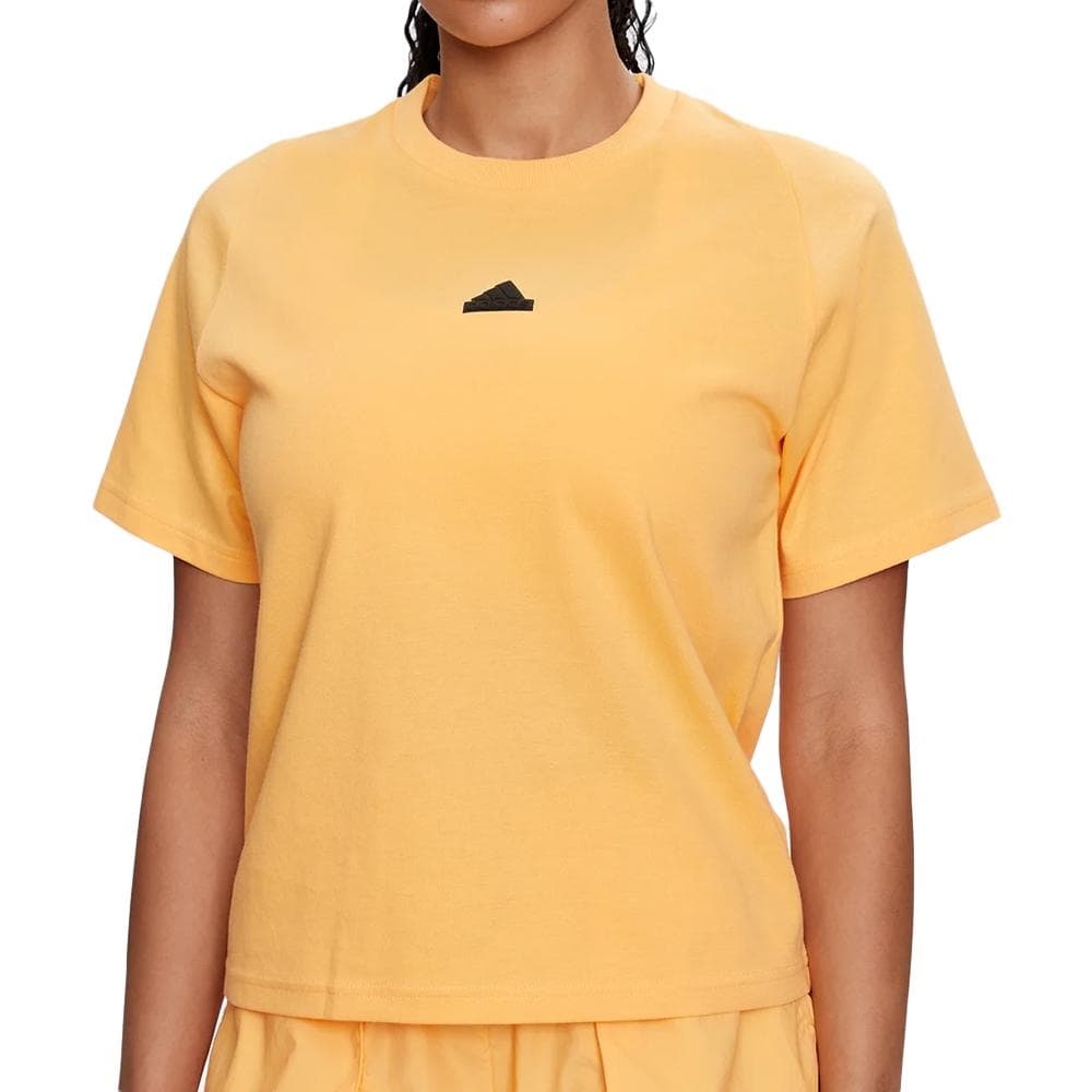 T-shirt Jaune Femme Adidas IS3932 1