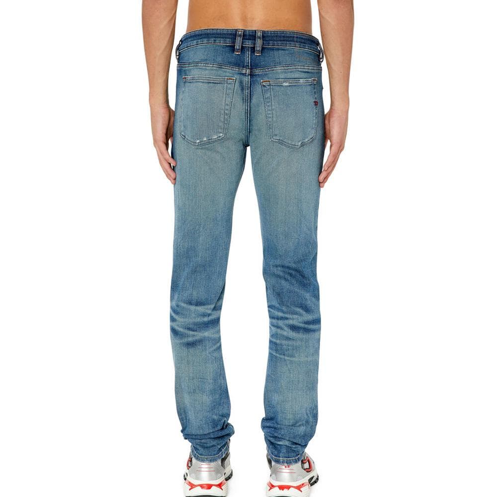 Jean Slim Bleu Délavé Homme Diesel 1979 Sleenker 2