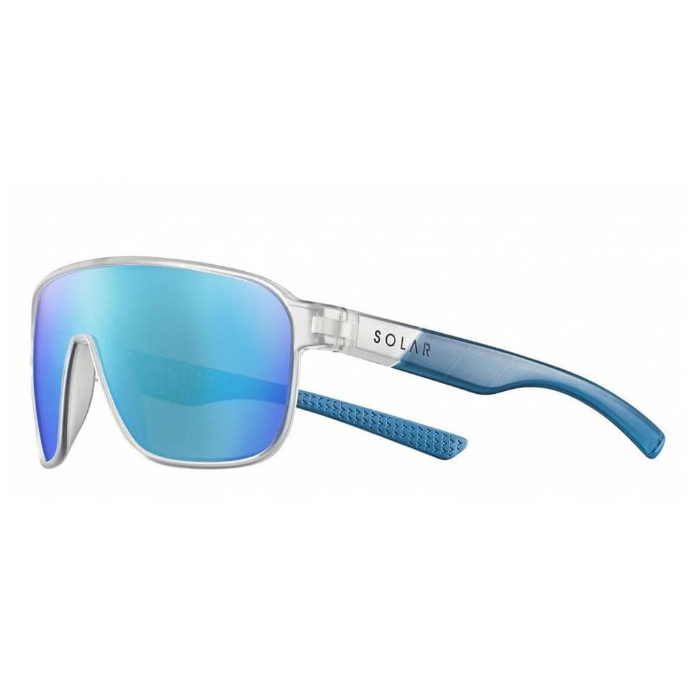 Lunettes de soleil Solar Discovery Transparent Polarized Flash Bleu 1