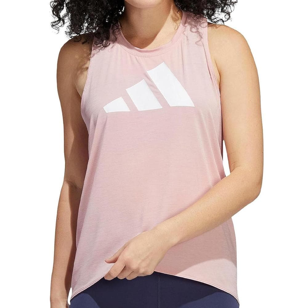 Débardeur Rose Femme Adidas 3barlogo 1