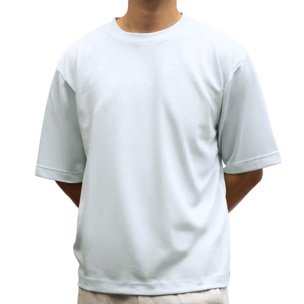 T-Shirt Bleu clair Homme Paname Brothers Oversize 1