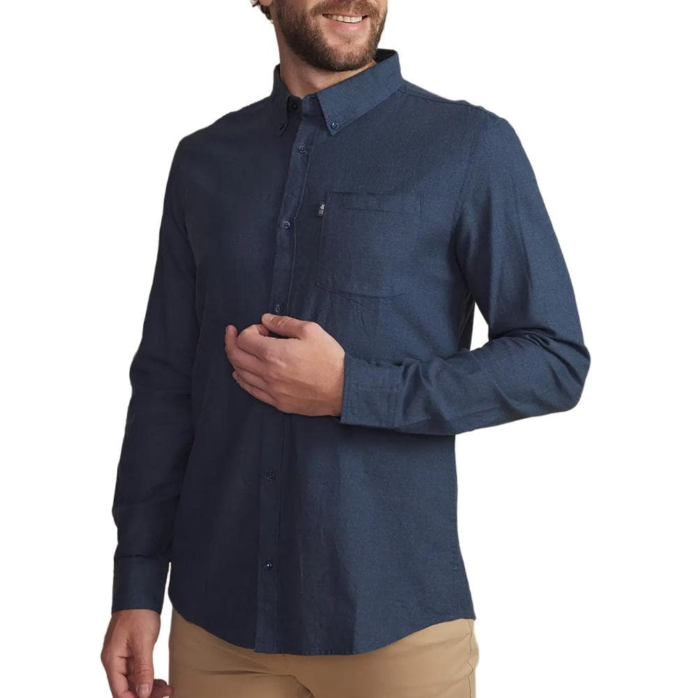 Chemise Marine Homme TBS BERLICHE 1